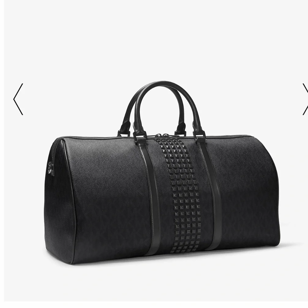 MICHAEL KORS Jet Set Travel Studded Large Duffle - Picture 7 of 14